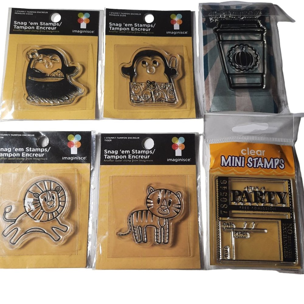 Scrapbook Acrylic Clear Stamps